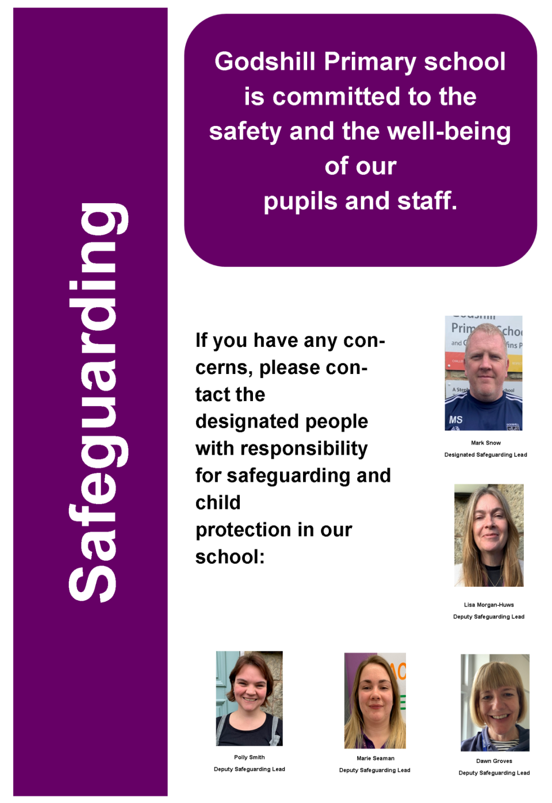 picture of Godshill Safeguarding leaders